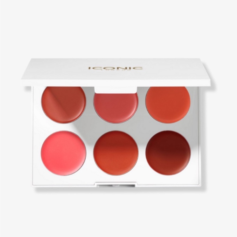 Iconic London Multi-Use Lip and Cheek Cream Palette NEW Unused